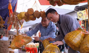 Người dân nô nức đi chợ Viềng “mua may, bán rủi”