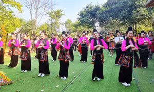 Các hoạt động “Chào năm mới 2025” tại Làng Văn hóa - Du lịch các dân tộc Việt Nam