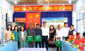 Vui Tết Đầu lúa cùng đồng bào vùng cao ở Bình Thuận 