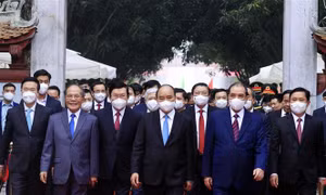 Chủ tịch nước Nguyễn Xuân Phúc dự Lễ kỷ niệm 60 năm Bác Hồ về thăm quê lần thứ 2