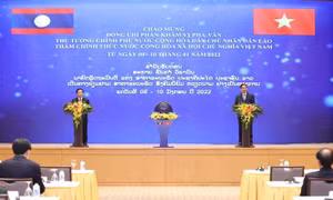 Thủ tướng Việt Nam và Thủ tướng Lào đồng chủ trì Lễ phát động Năm Đoàn kết Hữu nghị Việt Nam-Lào, Lào-Việt Nam 2022