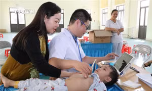 Khám tim miễn phí cho hàng nghìn trẻ ở vùng khó khăn tỉnh Lạng Sơn