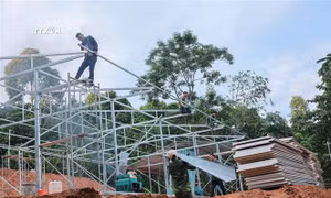 Khởi công xây dựng khu tái định cư cho người dân Làng Nủ, Kho Vàng