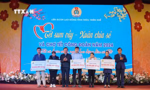 Tết sum vầy cho người lao động có hoàn cảnh khó khăn