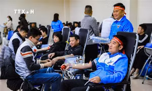 Ngày hội hiến máu “Chủ nhật đỏ” lan tỏa những giá trị nhân văn