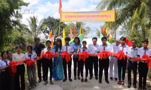 Huy động hiệu quả vốn xã hội hóa để xây cầu nông thôn vùng đồng bào dân tộc Khmer
