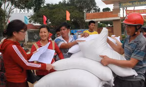 Xuất bổ sung hơn 58.300 kg gạo hỗ trợ học sinh ở xã, thôn đặc biệt khó khăn