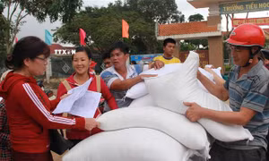 Xuất bổ sung hơn 58.300 kg gạo hỗ trợ học sinh ở xã, thôn đặc biệt khó khăn