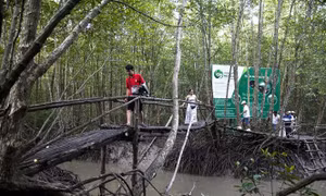 Khách du lịch đến Cà Mau tăng cao