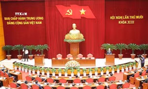 Thông báo Hội nghị lần thứ 10 Ban Chấp hành Trung ương Đảng khóa XIII