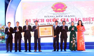 Đón nhận Bằng xếp hạng Di tích Quốc gia đặc biệt Khu di tích lưu niệm Chủ tịch Hồ Chí Minh trên đảo Cô Tô và khai mạc Năm Du lịch 2022