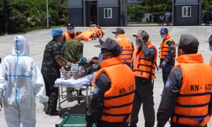 Khánh Hòa: Kịp thời đưa các bệnh nhân gặp nạn trên biển đi cấp cứu