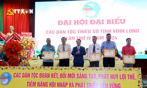 Đại hội đại biểu các Dân tộc thiểu số tỉnh Vĩnh Long lần thứ IV - năm 2024