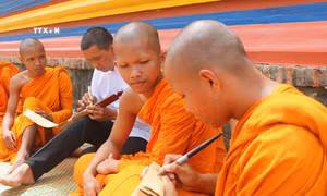 Kinh lá buông - “báu vật” của đồng bào Khmer An Giang