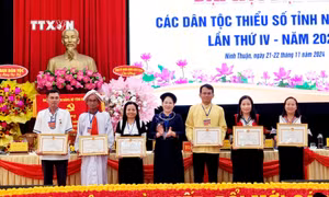 Đại hội đại biểu các dân tộc thiểu số tỉnh Ninh Thuận lần thứ IV - năm 2024