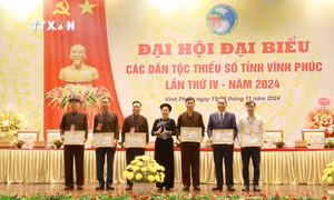 Đại hội đại biểu các dân tộc thiểu số tỉnh Vĩnh Phúc lần thứ IV - năm 2024