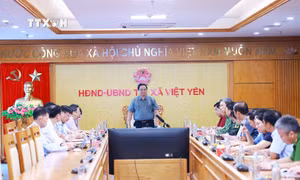 Thủ tướng Phạm Minh Chính chủ trì họp trực tuyến chỉ đạo ứng phó mưa lũ