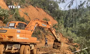 Cao Bằng: Huyện Bảo Lâm vẫn bị cô lập