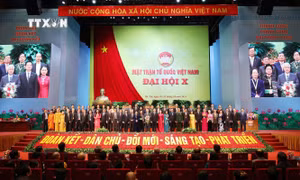 Đại hội X Mặt trận Tổ quốc Việt Nam: Đề ra 10 chỉ tiêu và 6 chương trình hành động trong nhiệm kỳ mới