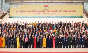 Bế mạc Đại hội đại biểu toàn quốc Mặt trận Tổ quốc Việt Nam lần thứ X