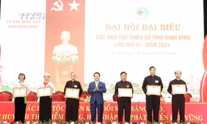 Đại hội đại biểu các dân tộc thiểu số tỉnh Ninh Bình lần thứ IV - năm 2024
