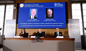 Giải Nobel Vật lý 2024 vinh danh nền tảng cho học máy ngày nay