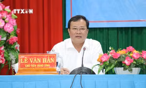 Lãnh đạo tỉnh Trà Vinh đối thoại với cán bộ, nông dân để phát triển hiệu quả kinh tế nông nghiệp