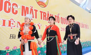 1.052 đại biểu chính thức dự Đại hội đại biểu toàn quốc Mặt trận Tổ quốc Việt Nam lần thứ X