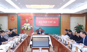Kỳ họp thứ 26 Ủy ban Kiểm tra Trung ương: Khiển trách Ban cán sự đảng UBND tỉnh Bắc Giang nhiệm kỳ 2021 - 2026