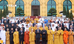 Chủ tịch nước Tô Lâm: Các tổ chức tôn giáo luôn đồng lòng vì sự phát triển chung của đất nước