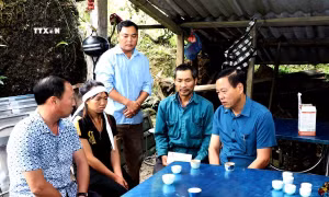 Hỗ trợ gia đình nạn nhân tử vong do mưa lũ tại Hà Giang