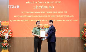Bộ Chính trị chỉ định Bộ trưởng Lương Tam Quang giữ chức Bí thư Đảng ủy Công an Trung ương