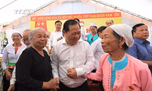 Ngày hội đại đoàn kết toàn dân tộc năm 2024 tại xóm Đồng Tiến