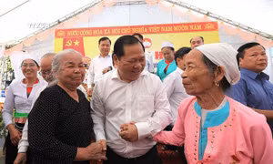 Ngày hội đại đoàn kết toàn dân tộc năm 2024 tại xóm Đồng Tiến