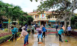 Dự báo trong ngày 31/10, nước lũ sẽ rút hết tại các khu vực trũng thấp ở Quảng Bình 