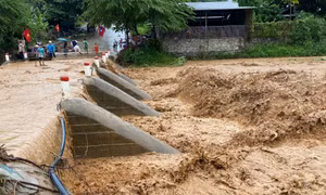 Sơn La: Nhiều tuyến đường bị sạt lở, ngập úng do mưa lớn