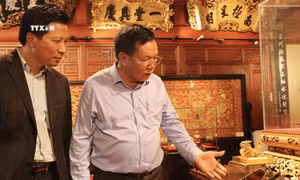 Ông Nguyễn Thế Hồng đam mê sưu tầm, bảo tồn di sản văn hóa dân tộc