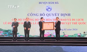 Đầm Hà - huyện đầu tiên trong cả nước được công nhận đạt chuẩn nông thôn mới nâng cao
