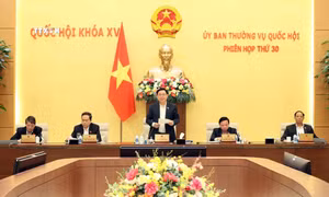 Bế mạc phiên họp thứ 30 Ủy ban Thường vụ Quốc hội