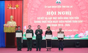 Gia Lai nâng cao vai trò, sức mạnh toàn dân để xây dựng thế trận biên phòng vững chắc