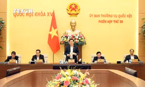 Bế mạc phiên họp thứ 30 Ủy ban Thường vụ Quốc hội