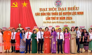 Huyện Lộc Ninh tổ chức Đại hội đại biểu các dân tộc thiểu số lần thứ IV