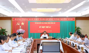 Kỳ họp thứ 41 Ủy ban Kiểm tra Trung ương đề nghị kỷ luật Ban Thường vụ Thành uỷ Thành phố Hồ Chí Minh nhiệm kỳ 2010-2015