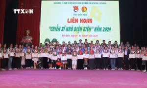 Tuyên dương 70 "Chiến sỹ nhỏ Điện Biên"