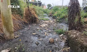 Bình Phước: Chợ Tân Tiến, Đồng Phú bị dân "tố" xả thải trực tiếp ra hồ Suối Giai
