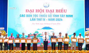 Đại hội đại biểu các dân tộc thiểu số tỉnh Tây Ninh lần thứ IV - năm 2024