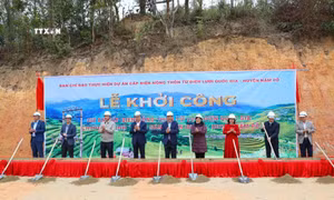 Khởi công dự án cấp điện cho 13 thôn, bản khó khăn huyện biên giới Nậm Pồ