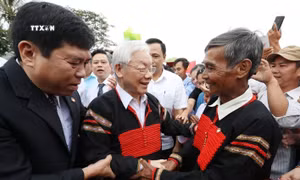 Tổng Bí thư Nguyễn Phú Trọng - Sự giản dị làm nên một nhân cách lớn
