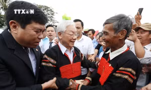 Tổng Bí thư Nguyễn Phú Trọng - Sự giản dị làm nên một nhân cách lớn