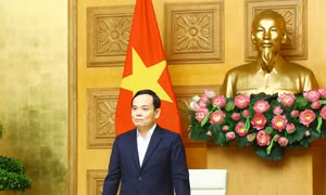 Phó Thủ tướng Chính phủ Trần Lưu Quang làm Trưởng ban. Ảnh: Lâm Khánh - TTXVN